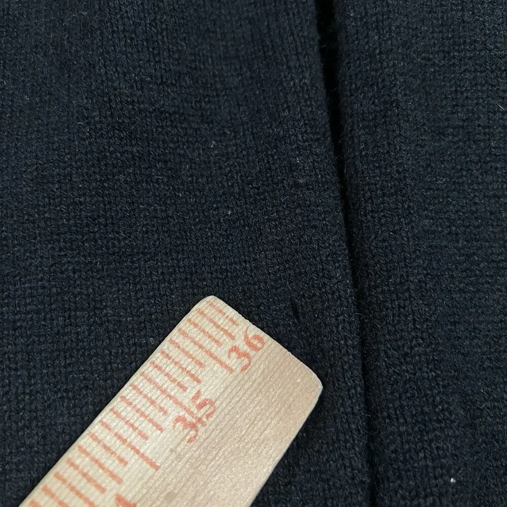 Banana Republic Sweater Mens S Black 100% Cashmere Soft Knit Pullover Crewneck